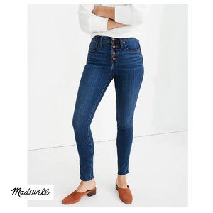 Madewell 10" High-Rise Skinny Jeans Size 30
